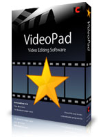 VideoPad動画編集ソフトの製品画像